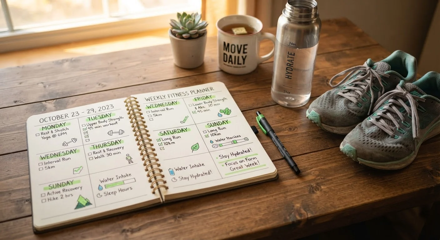 Building a Weekly Training Schedule That Includes Enough Recovery
