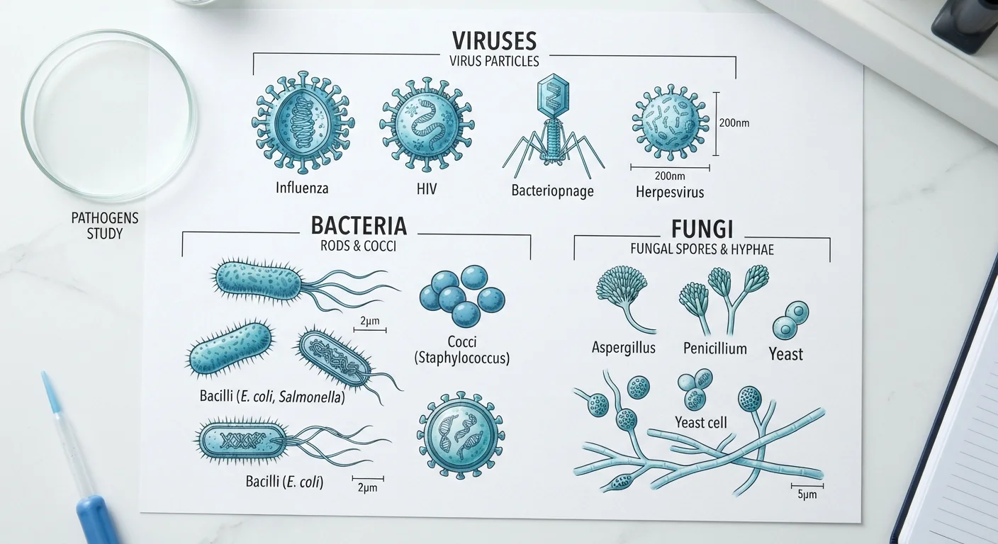 Common Infections and the Pathogens Behind Them