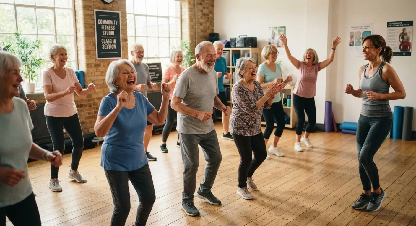 Group Exercise Classes for Older Adults: What the Social Side Actually Does for Your Health