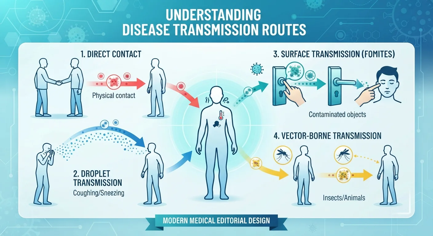 How Infectious Diseases Actually Spread: A Plain-Language Overview