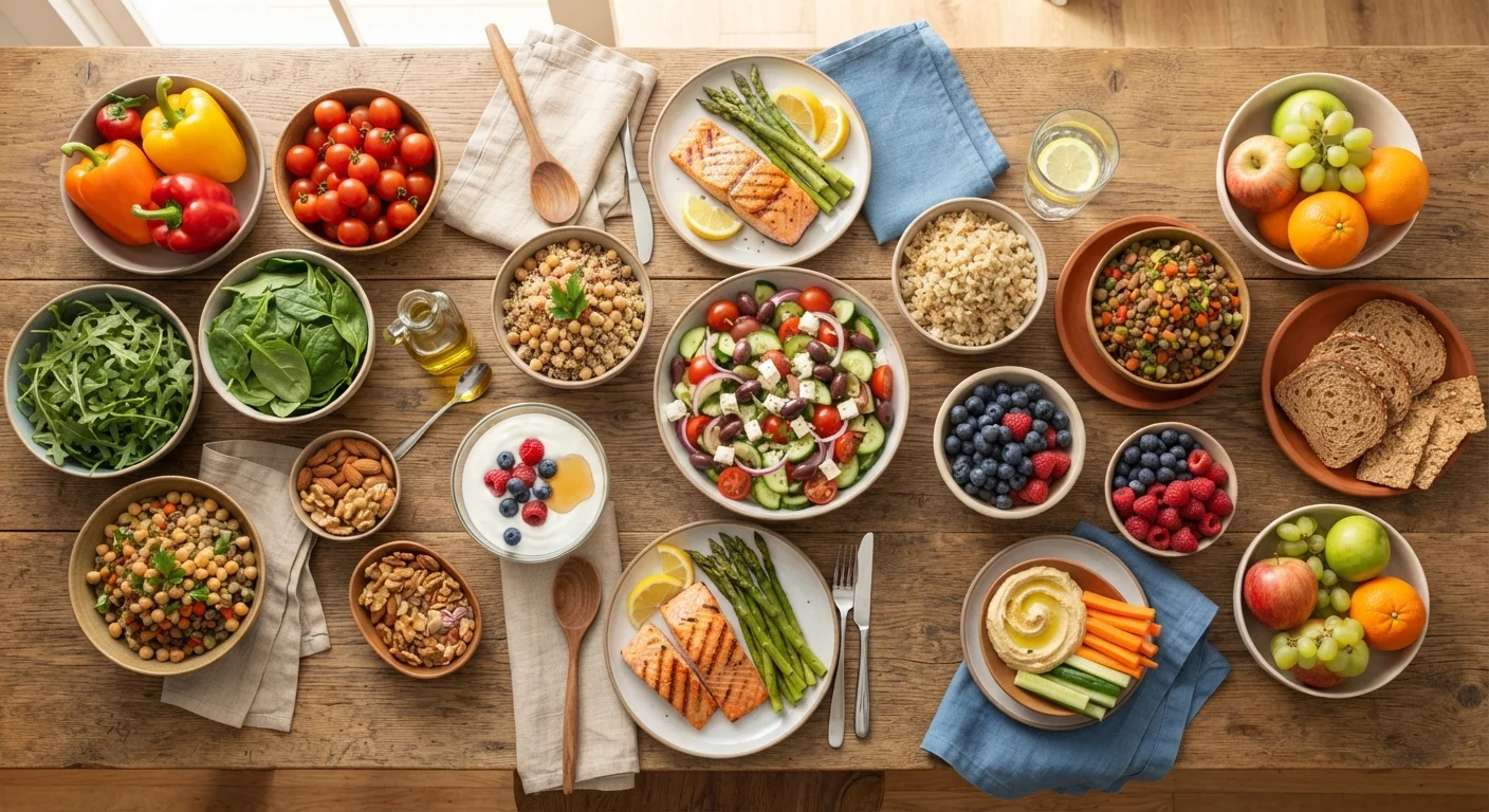 Mediterranean vs. DASH: Two Well-Studied Diets Compared