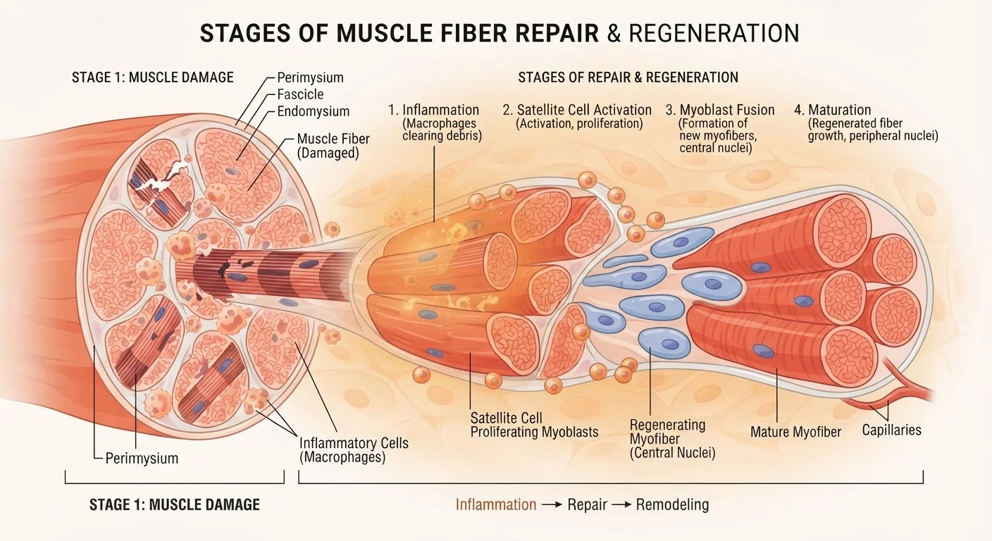 Muscle Repair, Hormones, and Downtime: How Recovery Works