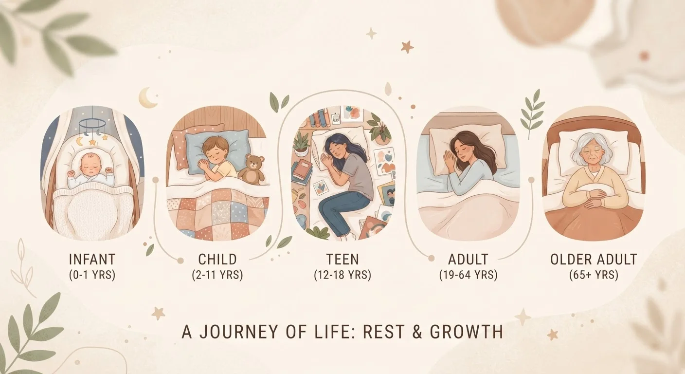 Sleep Across the Lifespan: How Rest Needs Shift From Youth to Old Age
