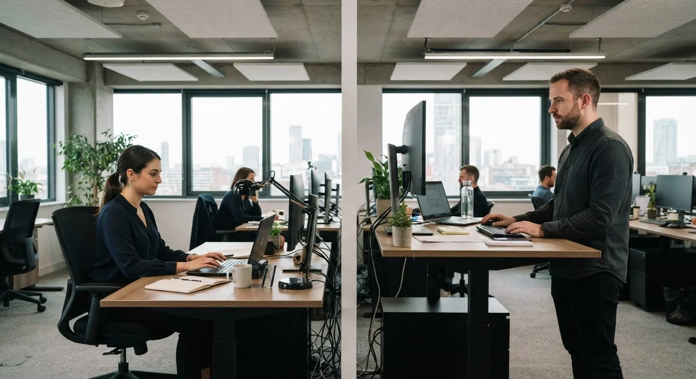 Standing vs. Sitting at a Desk: What the Evidence Actually Says