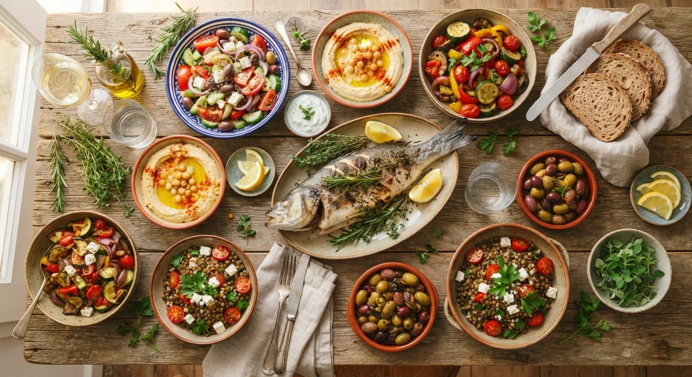 The Mediterranean Diet: What It Actually Looks Like on a Plate
