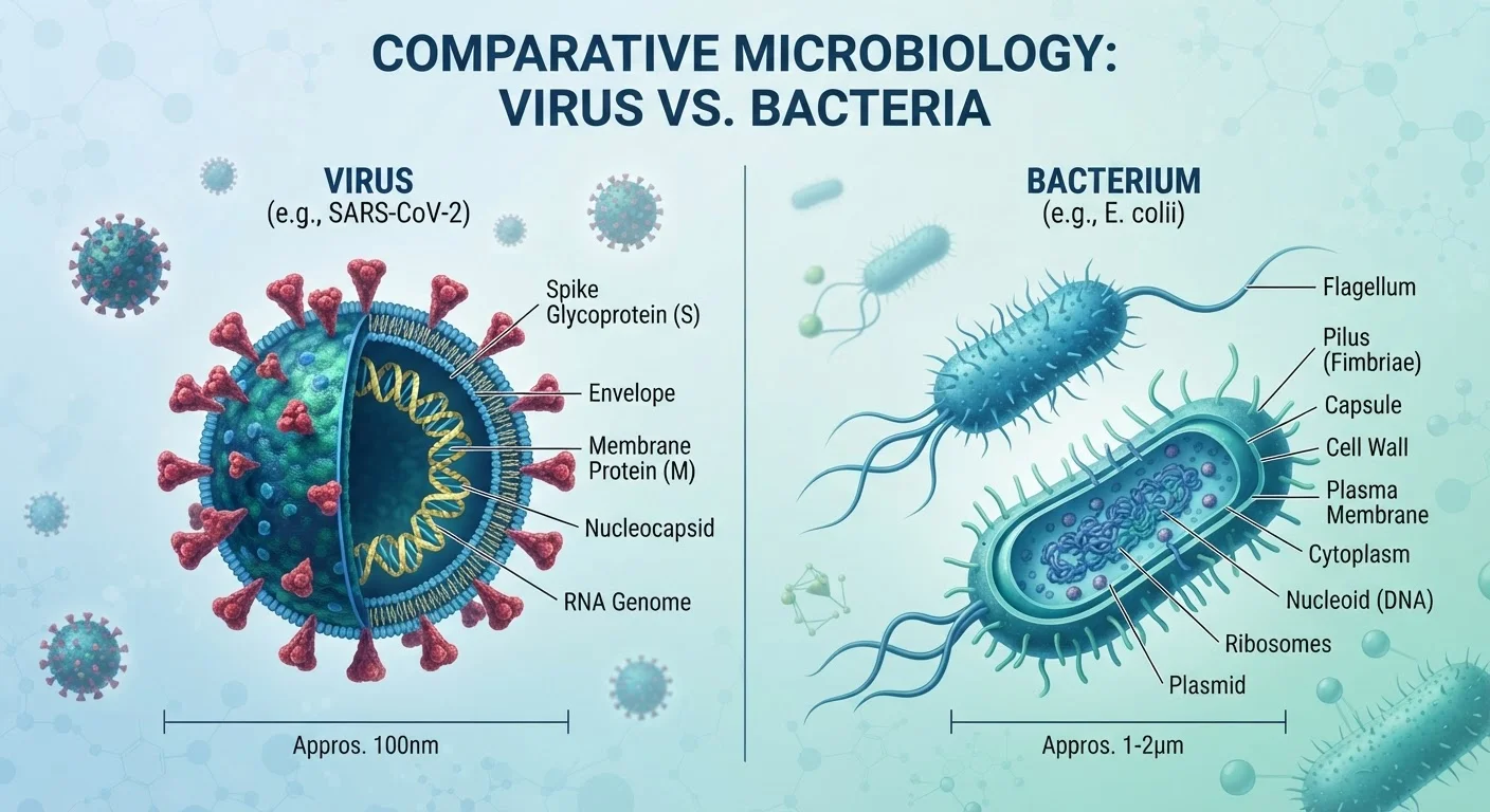Viruses vs. Bacteria: Why the Difference Shapes Your Treatment