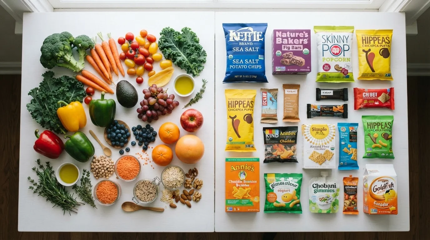 Whole Foods vs. Processed Foods: What Changes in Your Body